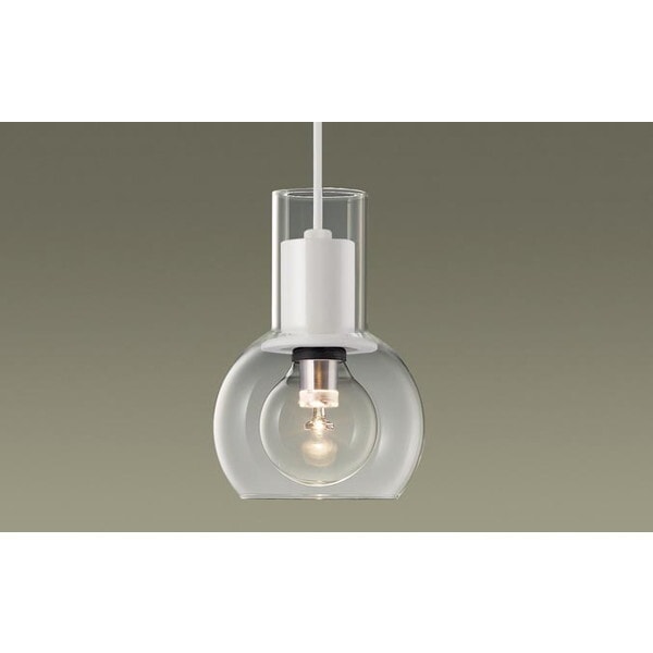 LGB15812 ホワイト/透明 洋風LEDペンダントライト (電球色)