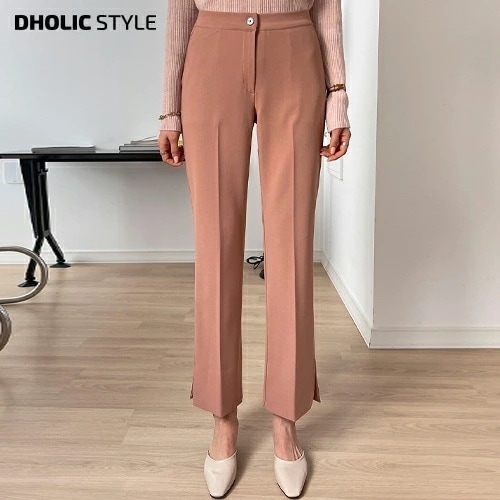 [メガ割りSALE]2TYPEフレアスラックスパンツ・p375150