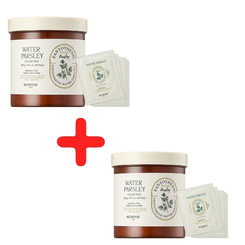 パントテンウォーターパセリクリアパッド 60枚 + 60枚