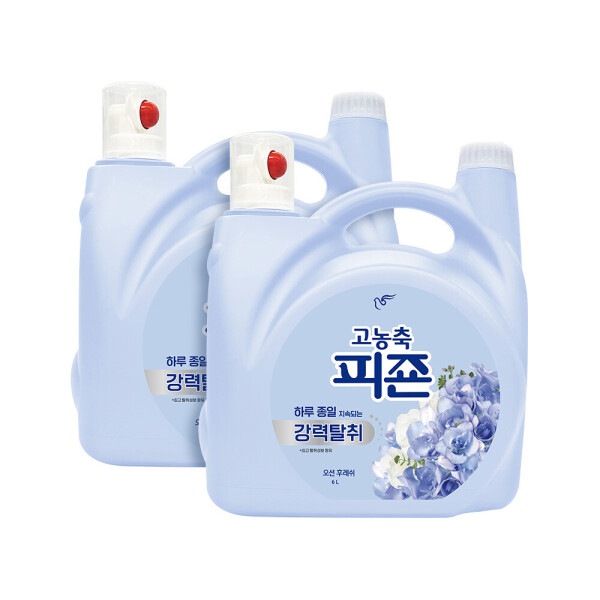 高濃縮ピジョン オリジナル 強力脱臭 6L 2個 オーシャンフレッシュ(贈呈品なくなり次第贈呈終了)