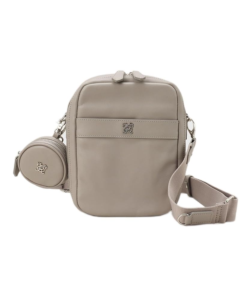 [タケオキクチ] ソフトレザー ボックスショルダー ベージュ（052） 00