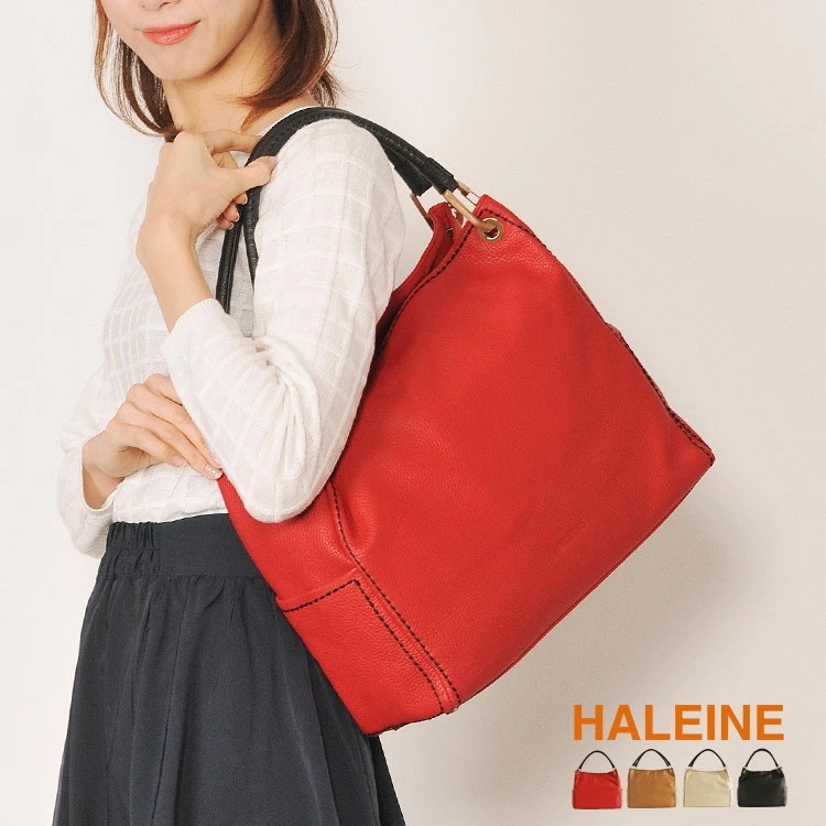 牛革レザートートバッグ