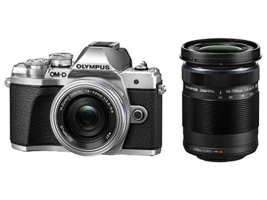 OLYMPUS デジタル一眼カメラ OM-D E-M10 Mark III EZダブルズームキット [シルバー] 即納OK