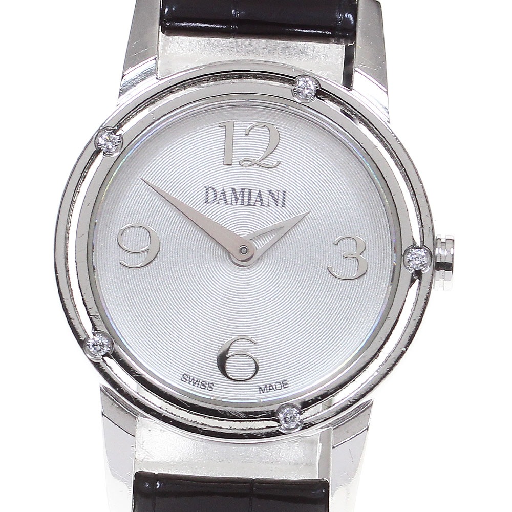 ダミアーニ Damiani DS006ACAJ Dサイド 5Pダイヤ クォーツ レディース _860111【中古】