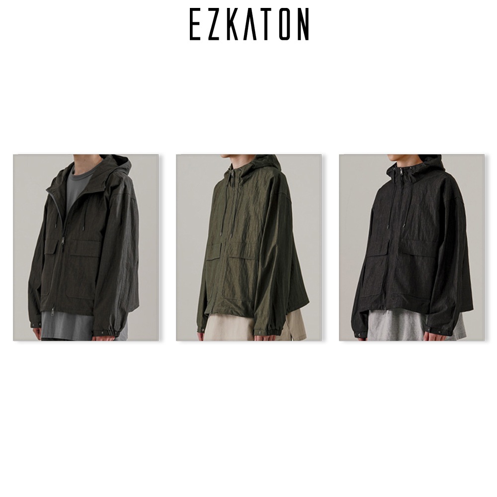 [EZKATON] Pigment Parachute Jacket