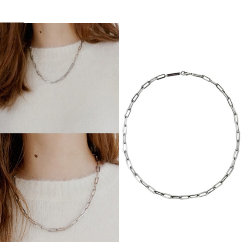 Love Me Monster Link Chain Necklace