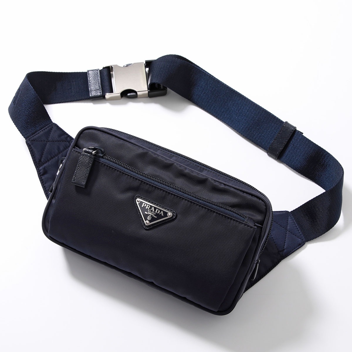 訳あり】PRADA プラダ ボディバッグ 2VL977 WOO 2DMG メンズ Re-Nylon