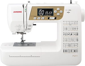 ジャノメ JANOME コンピュータミシン (ハードカバー/ワイドテーブル/フットコントローラー標準装備) JN831