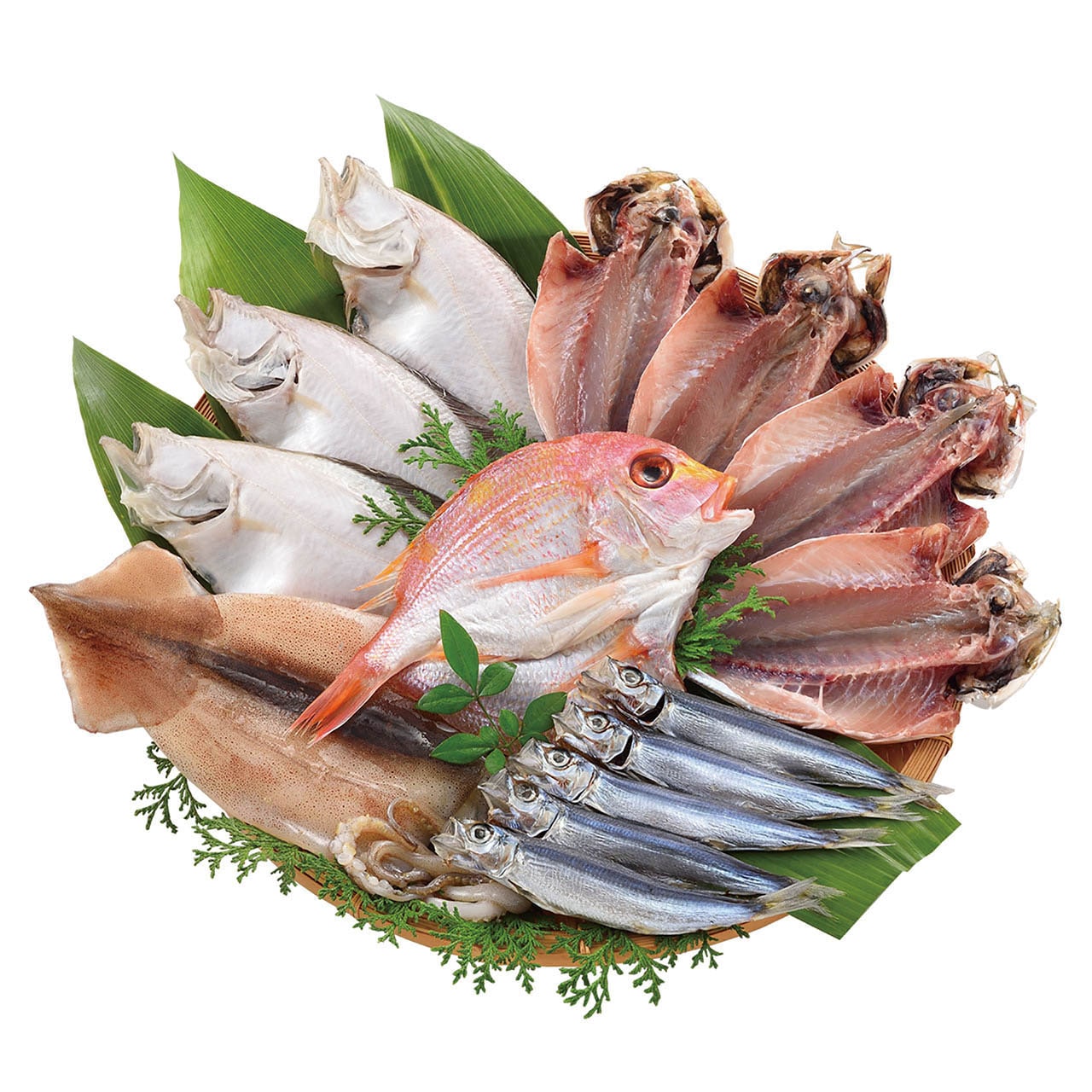 山口魚急便 YA-1 4827-743 海鮮セット 魚 干物 詰合せ あじ アジ 鯛 開き かれい するめいか うるめ 一夜干し 乾物 のし お歳暮 御歳暮 冬ギフト ギフト 贈り物 産直