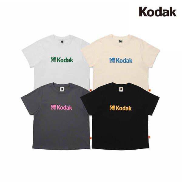 [公式]ビッグロゴ アスキン 半袖Tシャツ ウーマン (4 COLOR)