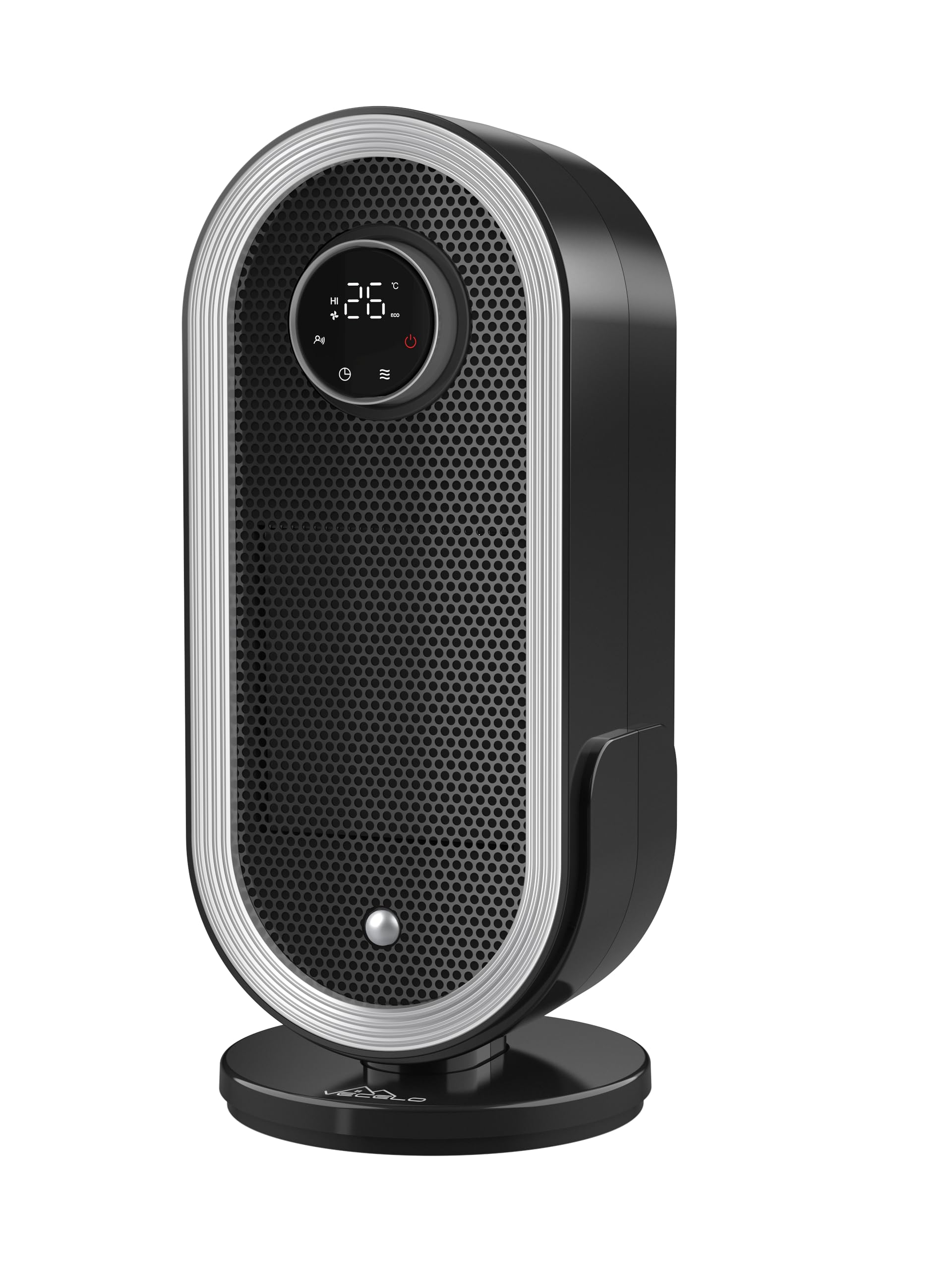 VECELO セラミックヒーター 人感センサー 【3秒で速暖!】 1200W 暖房器具 省エネ 電気 切り忘れ防止 オートオフ機能 転倒OFF タイマー機能 大風量 速暖 小型 足元 スリム 電気代安 5,668円