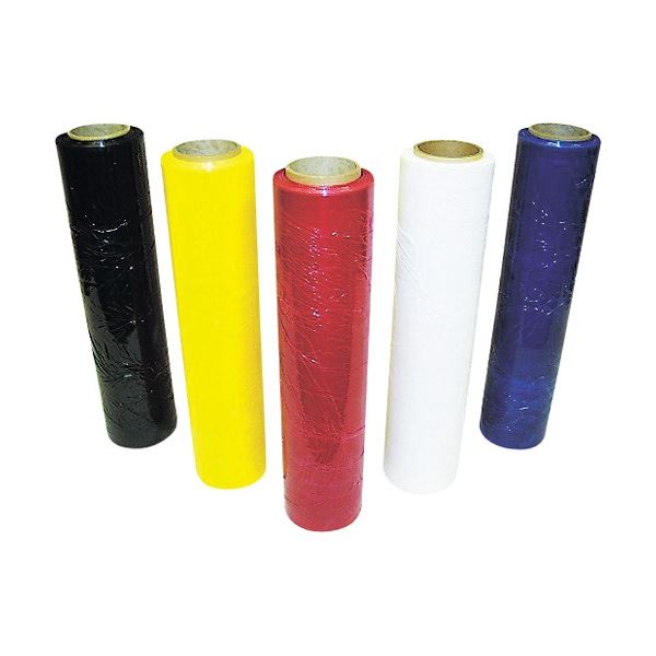 大化工業 カラーストレッチフィルム 着色ラップ 青 BULUE18 1箱（6巻）