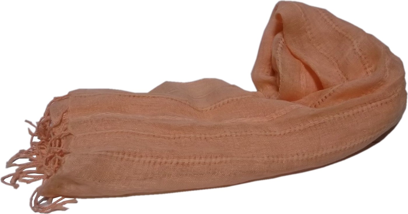 LA直輸入 メンズ レディース 男女兼用 ストール リネン コットン オレンジ linen cotton stole ARMANI EXCHANGE 025