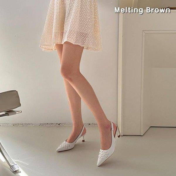 女性スリングバックシューズ 女性スリングバックヒール MT08