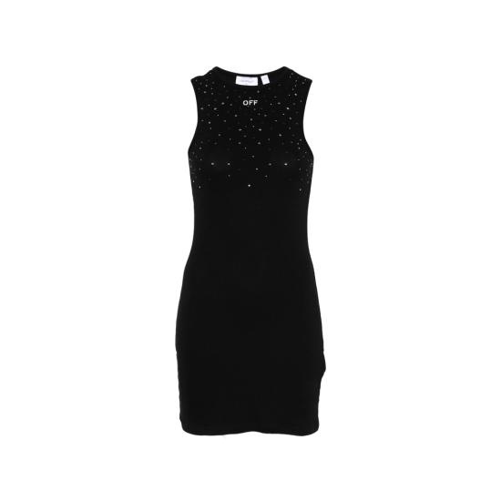 OFF WHITE Women Dresses 2DB463S26JE R001 W003 BLACK