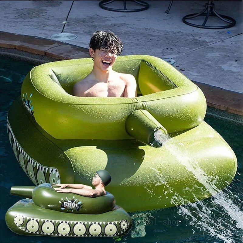 戦車 装甲車 浮き輪 プール 大人用 子供用 海 ビックフロート 水上 レジャー フローティングベッド 夏休み 旅行 アウトドア レジャー