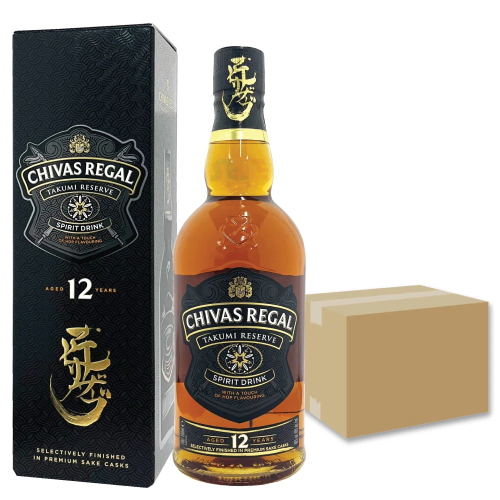シーバスリーガル 匠リザーブ 12年 700ml 6本セット 40度 イギリス ウイスキー 満寿泉の樽でフィニッシュ CHIVAS REGAL TAKUMI RESERVE タクミ