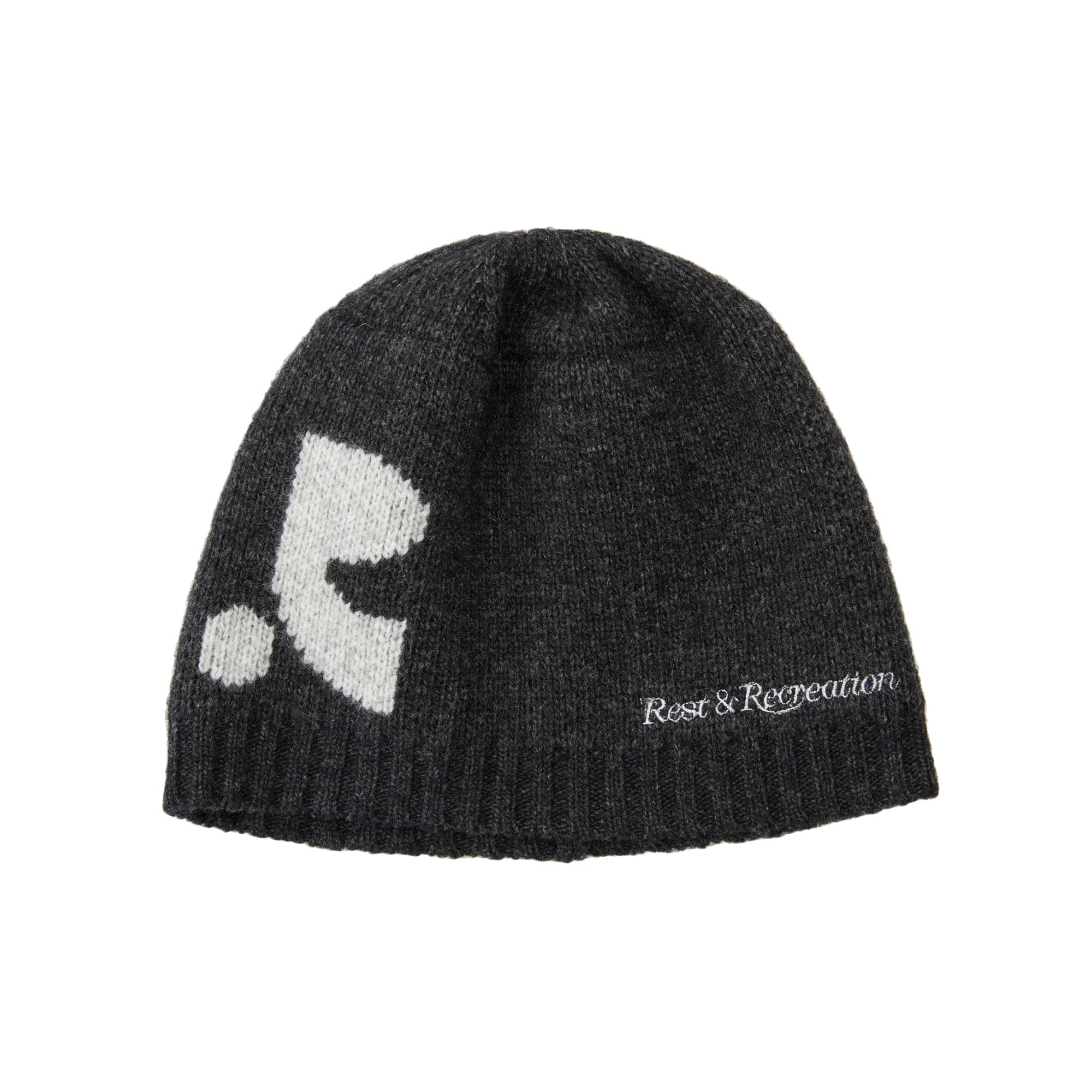 REST & RECREATION】 RR LOGO JACQUARD BEANIE : 3COLOR ニット帽