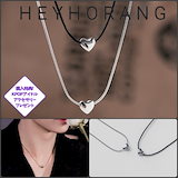HEYHORANG [925 Silver] カーブラウンド ネックレス BOYNEXTDOOR Qoo10] HEYHORANG HEYHORANG公式取扱店 [925