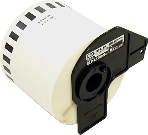 （まとめ買い）ラベルプリンタ ELP-L6200N-05 00062309 [x3巻セット]その他