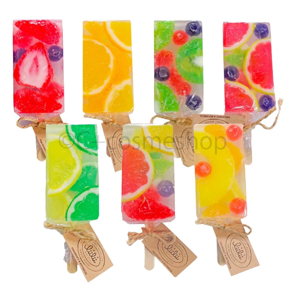 li ili i リィリィ フルーツキャンディバーソープ (7本全種セット)