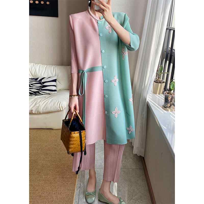 【送料無料】コーデ レディース ファッション オシャレ カワイイ シンプル きれいめ ナチュラル 上品カジュアル 婦人 プリーツ ワンピース 大きいサイズ スリム ロング スカート 夏