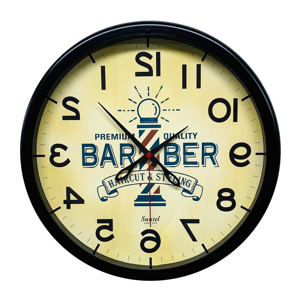 さんてる日本製逆転時計逆転(BARBER)アメカジ6000ブラックSQ08-BK