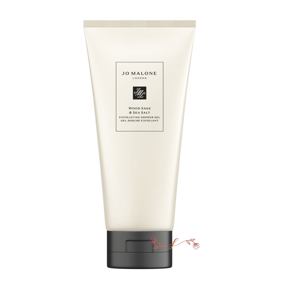 JO MALONE ウッド セージ & シー ソルト エクスフォリエイティング シャワー ジェル　200mL／シャワージェル　正規品