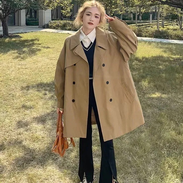 カジュアル 怠惰 百掛け 韓国ファッション コート 新作 女24 コート