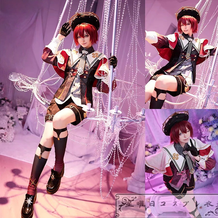 【期間限定】あんスタ Ha/Lo SHUFFLE×堕天使の晩餐会 仙石忍 真白友也 朱桜司 花群冬芽 コスプレ衣装 コスチューム品質良い 店舗お勧め