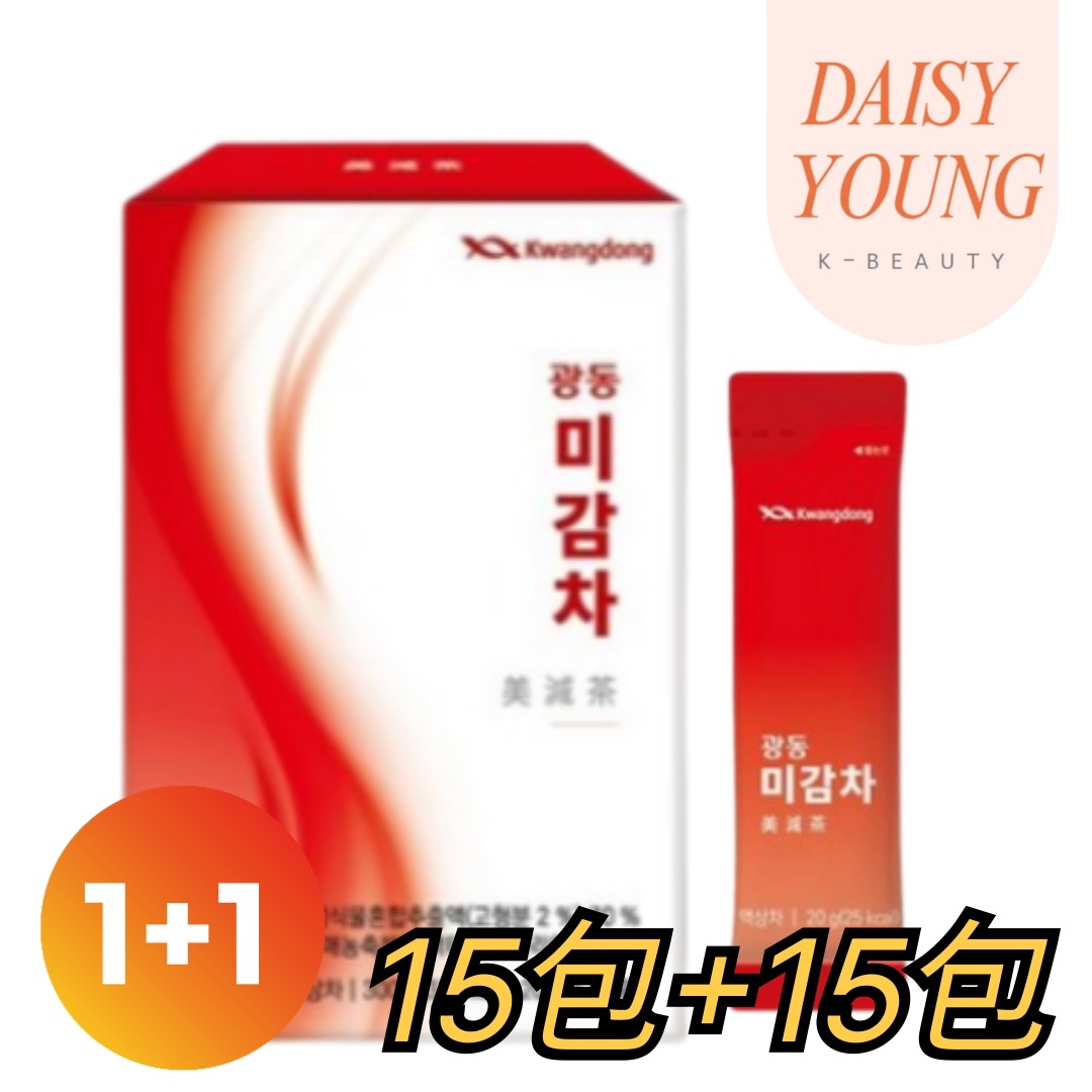 【1+1】【正規品/韓国人気/みちゃんPick!】美減茶（20g x 15包）X 2個 / 濃縮粉末・液状茶 / コラボセット / めぐりサポート / インナービューティ / 韓国健康食品