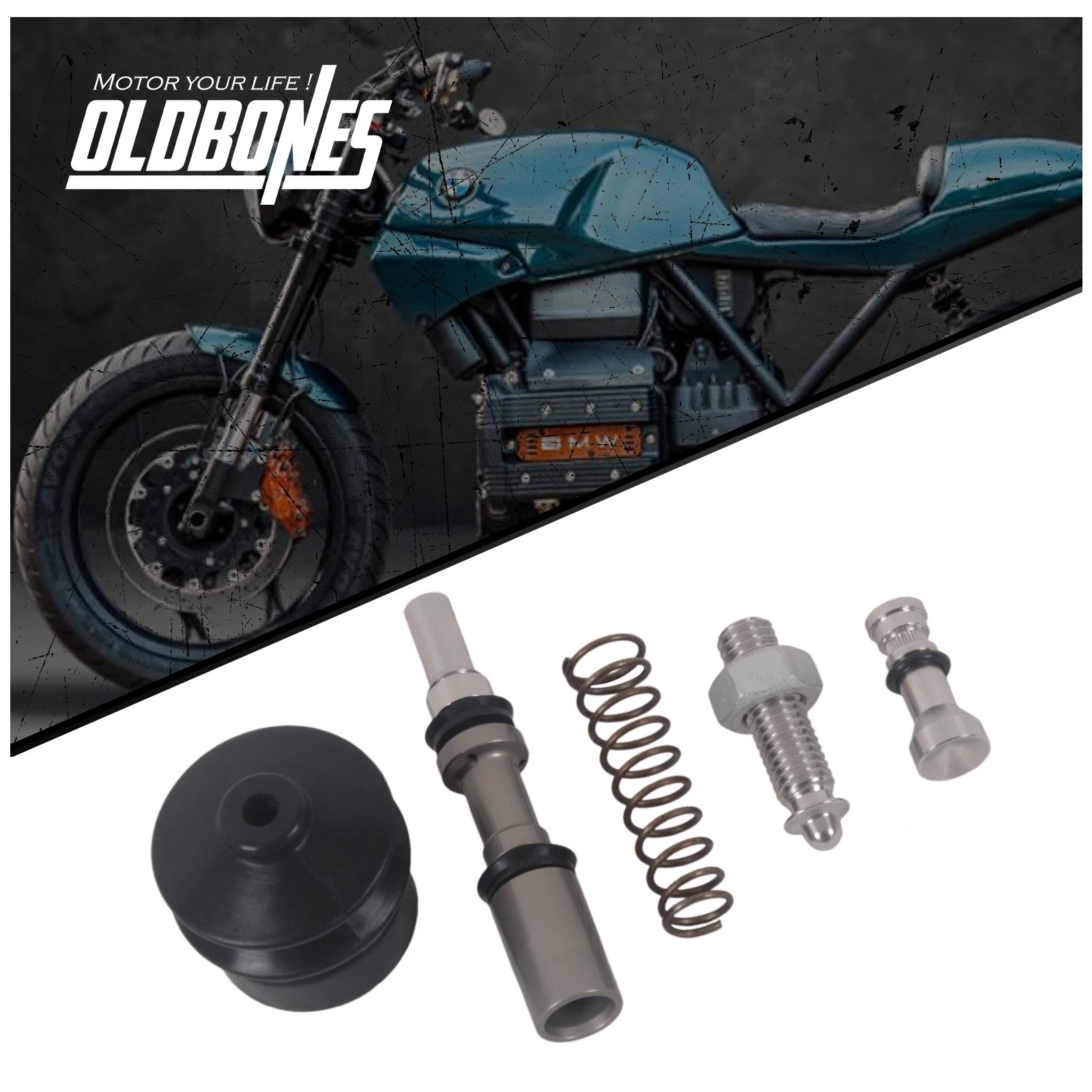 BMW K75 K75RT K75S 用カフェレーサーKシリーズ リアブレーキマスターシリンダー リビルドキット 12mm 輸入品