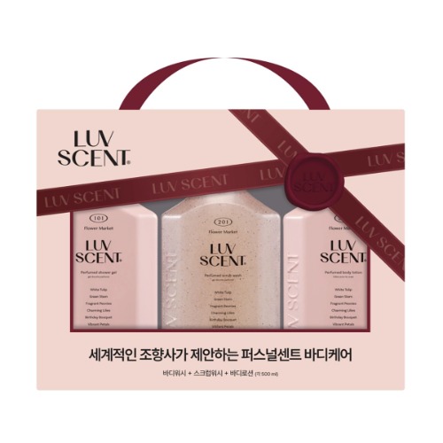 ラプセントフラワーマーケットパフュームドボディケアセット香りのあるしっとりとした柔らかい誕生日祭りプレゼント