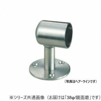 シロクマ　直軸ブラケット止（3穴） 鏡面磨 BR-47　38φ