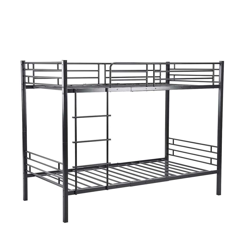 【国内即日発送】2025新作 二段ベッド ロフトベッド 分別可能 上下分割可能 パイプベッド シングル ロータイプ シングルベッド パイプベッド
