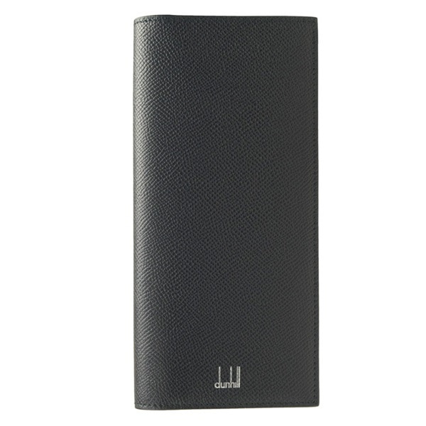 dunhill 18F2100CA001 CADOGAN ダンヒル カドガン 二折長財布 フルグレインカーフレザー ブラック/シルバー