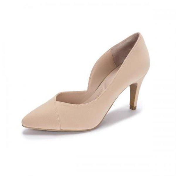 AK原州店 女性 シルクサテン ヒール ドレス シューズ 9cm 3色 422102