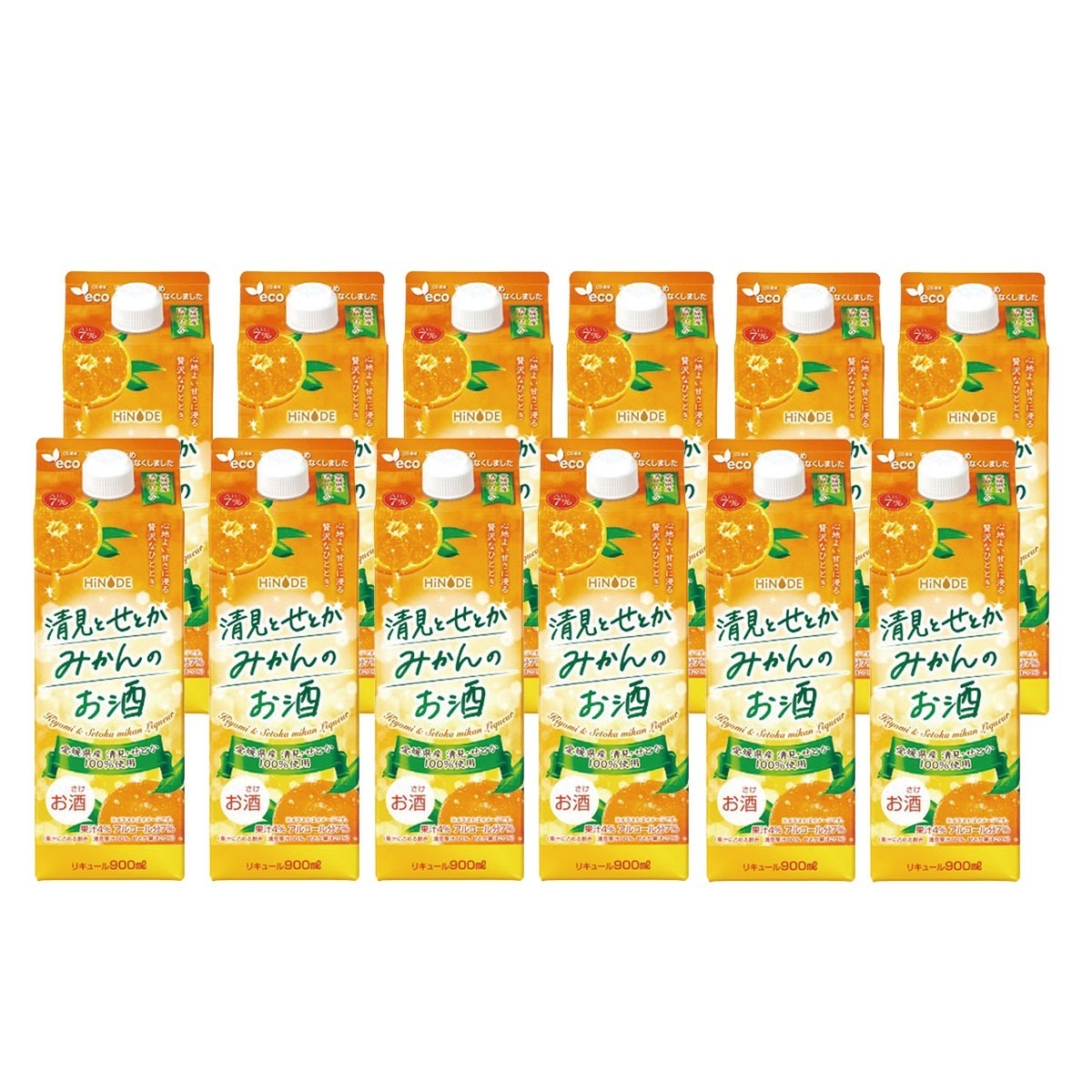 キング醸造 清見とせとかみかんのお酒 900ml×12本