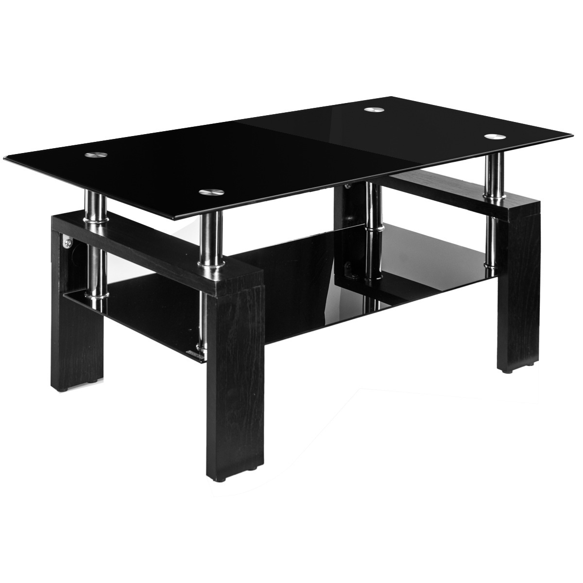 【国内即日発送】ガラステーブル　センターテーブル　リビングテーブル　 ローテーブル モダン シンプル ガラス 北欧