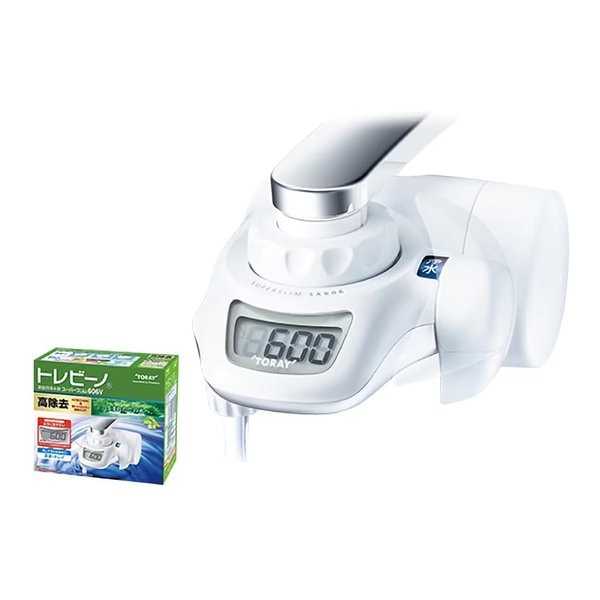 浄水器 トレビーノ スーパースリム606V 蛇口連結型 高除去タイプ カートリッジ1個付 SX606V 5,956円