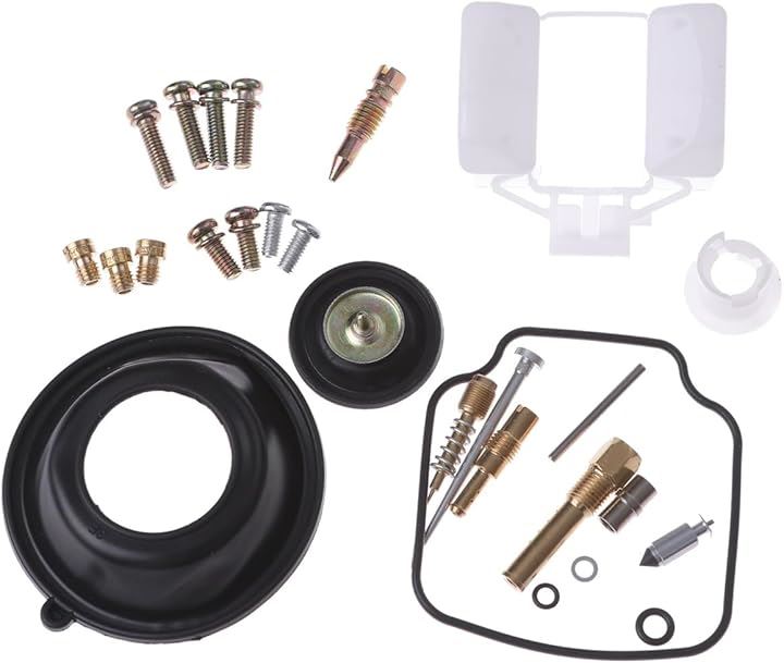 ホンダ 用 ダイヤフラム フロート 加速 ポンプ 付 キャブレター オーバーホール リペアキット MJ6種 PJ4種 1台分 FTR223 MC34 ガソリン 漏れ クリーニング パーツ 4,817円