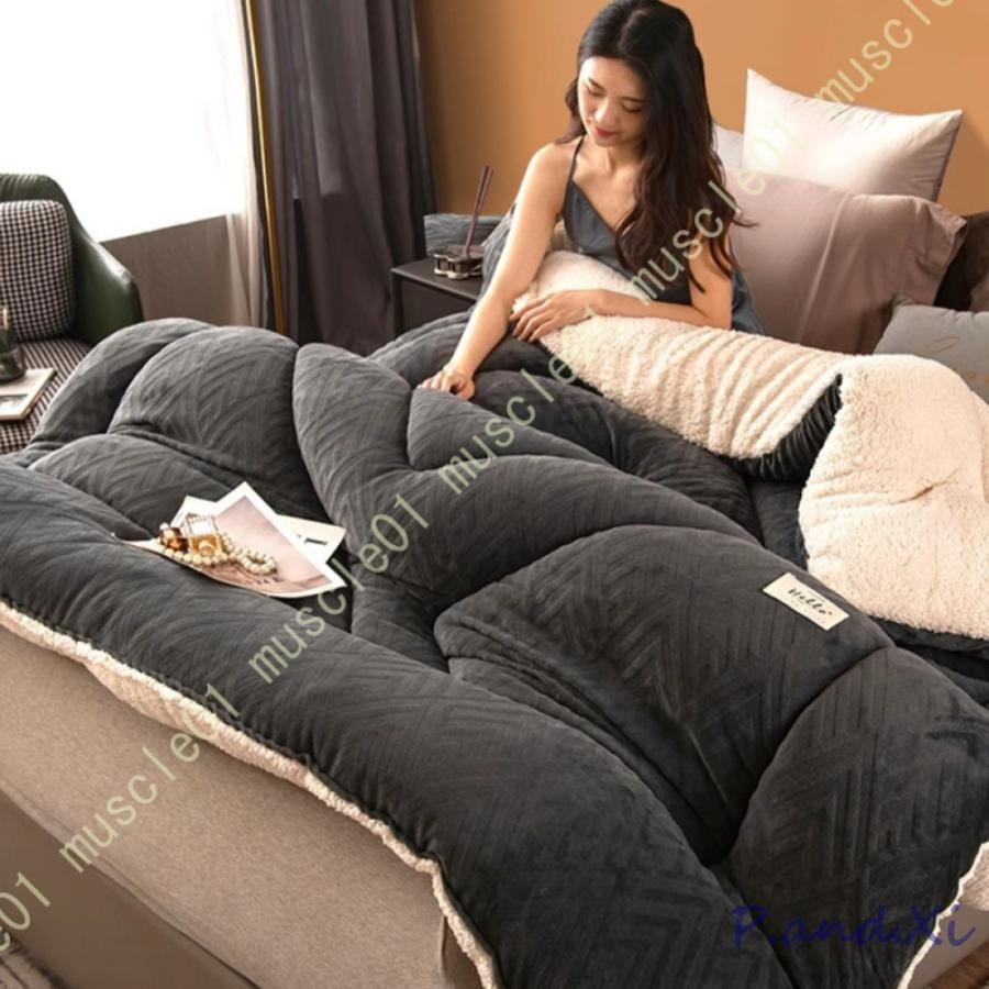 掛け布団 冬用 フランネル 冬 キルト シングル あったか かけ布団 吸湿 蓄熱 保温 毛布の代わり 軽い 暖かい 冬用布団 掛け毛布 厚手 キルトケット 接触温感