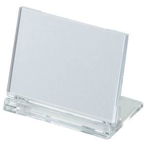 （まとめ） 光 カード立て 可動式 W65xH45mm 透明 UC3-1 1個 [x80セット]