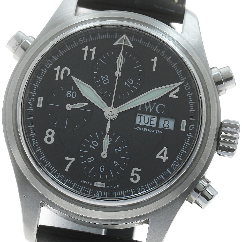 IWC IWC SCHAFFHAUSEN IW371333 スピットファイア ドッペル クロノグラフ 自動巻き メンズ _876423【中古】