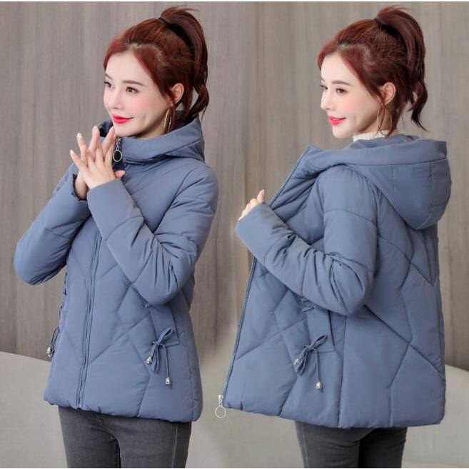 ショートダウンコート レディース 長袖ダウンコート アウター ダウンジャケット 大きいサイズ~XXXL 全5色 フード付きダウンコート 冬 防風 防寒 暖かい 大人