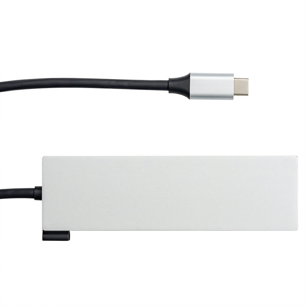 STIXシリーズ PD対応Type-Cアルミドッキングステーション 50cm シルバー UD-C01LSL