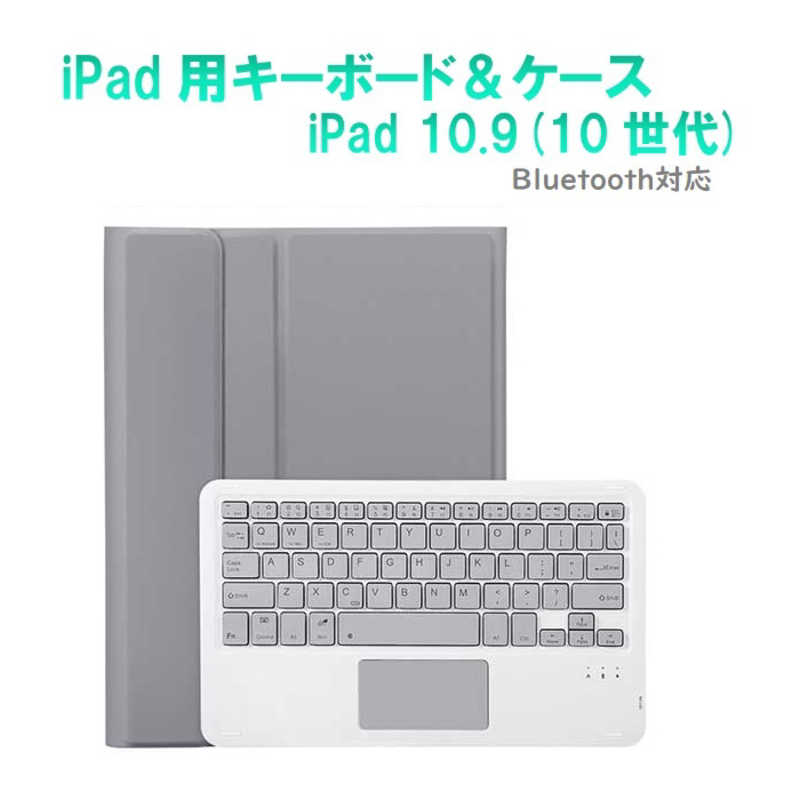 ROYALMONSTER　iPad10.9用キーボード＆ケース ［ワイヤレス /Bluetooth］ GL　RM-2290GL