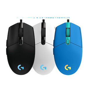 LogitechローテクG 102二世代有線ゲームマウスeスポーツ鶏を食べるマクロlol競技RGBフローライト