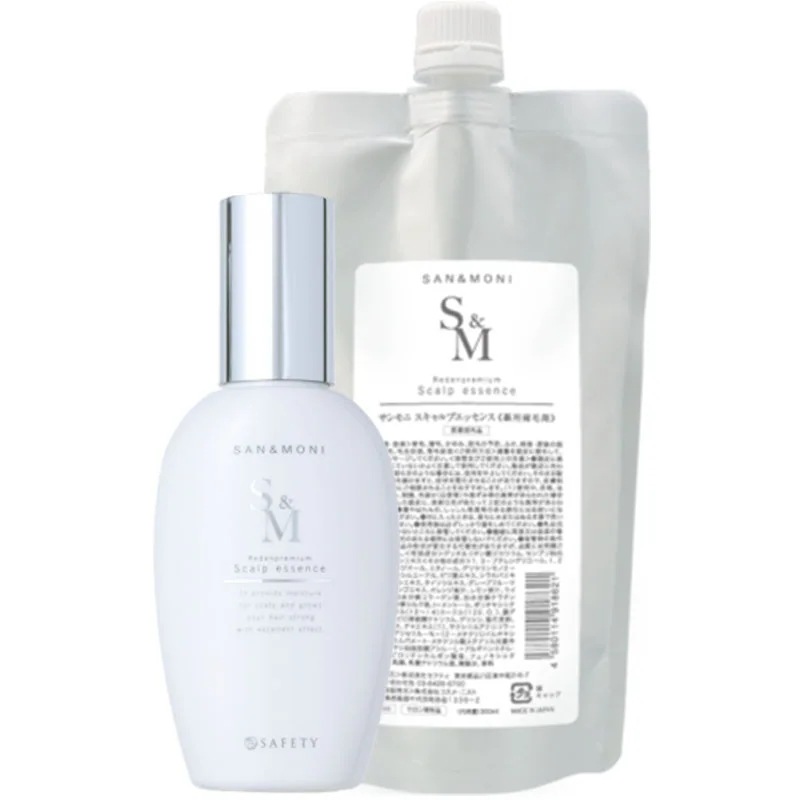 セフ ティ SAN&MONI サンモニ スキャルプエッセンス 150mL + 300mL セット 詰め替え ヘアエッセンス