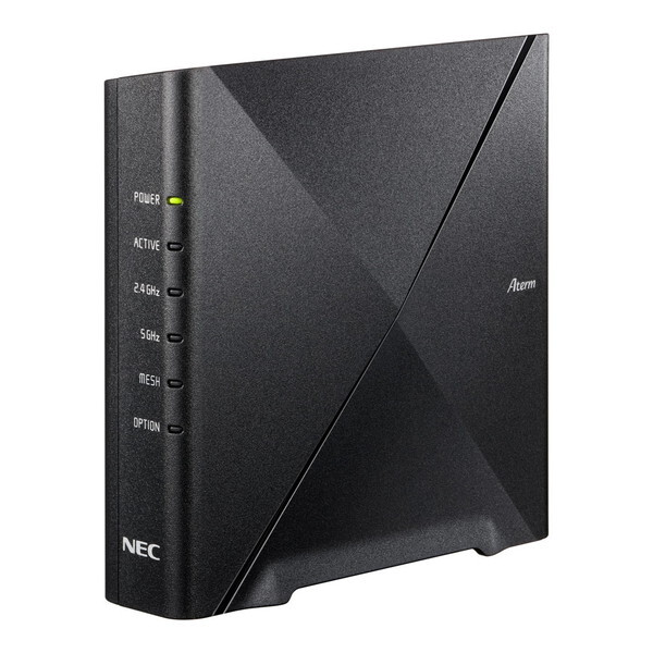 PA-3000D4AX ブラック Aterm Wi-Fi 6(11ax)対応 ホームルーター 2402+574Mbps(同時利用タイプ)